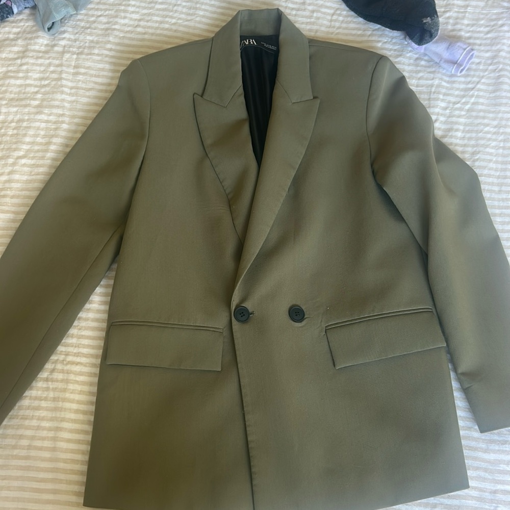 Zara Green Blazer